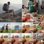 HBD Digital Tasbih Counter and Prayer Beads Mini Row Finger Counter Electronic Digital Tally Counter for Pray Tool Finger Ramadan, Multicolor (Pack of 1) - Image 5