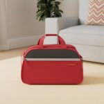 Aristocrat Enigma 52 Cm Polyester Softsided Cabin Size Duffle Bag - Red - Image 3