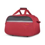 Aristocrat Enigma 52 Cm Polyester Softsided Cabin Size Duffle Bag - Red - Image 4