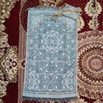 RBLISS CG Safari Travel Prayer Mat | Foldable Prayer Rug with Pocket Sized Bag | Zipper Style | Anti Skid |Multicolor | Pack of 1 - Image 4