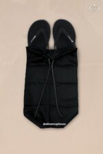 ICH Synthetic Fabric Reusable Waterproof Durable Compact Design Slipper/Chappal Bag (Model No. H-11) - Image 5