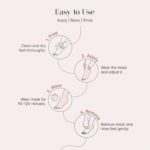 SeoulSkin Glycolic Acid Foot Peeling Mask (1 Pair), Korean Peeling & Exfoliating | Deep Exfoliation with Glycolic Acid, Removes Dead Skin, Cruelty-Free, Foot Peel Off Mask - Image 5