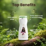 Onion Shampoo, Herbal Hair Fall Control, 200 ML, Unscented, Liquid Form, for Men & Women - Image 3