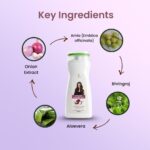 Onion Shampoo, Herbal Hair Fall Control, 200 ML, Unscented, Liquid Form, for Men & Women - Image 4