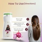 Onion Shampoo, Herbal Hair Fall Control, 200 ML, Unscented, Liquid Form, for Men & Women - Image 5