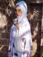 4 PCS Muslim Women Soft Premium Solid Chiffon Hijab Scarves Shawl Long Scarf Wrap Scarves with Gift Box (Mix color C) - Image 4