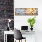 Craftnest Creations First Kalima Islamic Wall Art | La Ilaha Illallah Muhammad Rasulallah | 6x20 Inch Quran Calligraphy Canvas Frame | Muslim Home Decor, Eid & Housewarming Gift (Design 5) - Image 4