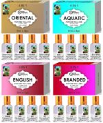 Parag Fragrances Musk Attar 4 in 1 Combo (Black, White, Razali & Arabian) Real, Natural & Alcohol-Free Grade 1 Attar/Long Lasting Perfume, Unisex, Oil, 6 Ml - Image 4