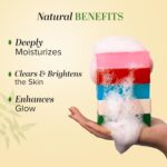 Khadi Natural Herbal Soap Gift Set | Handcrafted Essential Oil Soaps | Pure & Natural | Refreshing & Gentle Cleansing | Provides Naturally Glowing Skin- (Pack of 10) - Image 4