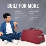 Aristocrat Polyester 63 cms Red Travel Duffle (Rookie) - Image 4