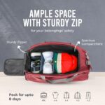 Aristocrat Polyester 63 cms Red Travel Duffle (Rookie) - Image 5