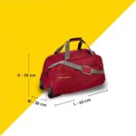 Aristocrat Polyester 63 cms Red Travel Duffle (Rookie) - Image 6