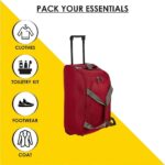 Aristocrat Polyester 63 cms Red Travel Duffle (Rookie) - Image 7