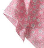 Ravaiyaa - Attitude is everything Sanganer Hand Block Printed Scarves Pure Cotton Scarf Square Hijab Dupatta 40" X 40" Inch - Image 5