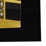 SAJJADAH ARTS Islamic Ayatul Kursi Wall Hanging Madina Kaaba Embroidery | Velvet Polyester Arabic Calligraphy Decorative Frame | 22 x 31 cm Spiritual Wall Art for Prayer Room Home Office Decor;SAEMB-H22xL31CM-0022 - Image 6