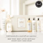 Kimirica The Royal Gulistan Luxury Gift Set for Women & Men| Pampering Kit for Anniversary, Birthdays & All Special Occasions | Majestic fragrance of Rose | 5 Piece Gift Set | 100% Vegan - Image 3