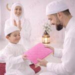 Combo of 2 Janamaz Velvet Prayer Mat | 1 Kid + Adult (Pack of 2) | Soft Thick Islamic Prayer Rug Set for Children & Grown Ups | Premium Namaz Mat for Home, Ramdan, Hajj and Umrah (Pink) - Image 7