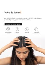 Minimalist Anti-Dandruff Shampoo | Clarifying Shampoo with 2% Salicylic Acid, Climbazole & Piroctone Olamine | Remove Flakes, Soothes Itchy Scalp & Reduces Dandruff | Sulphate-Free | Fragrance-Free | Suitable for All Hair Types | For Women & Men | 100 ml - Image 5