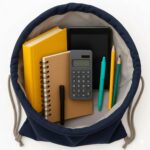 Lify Cotton Canvas Drawstring Backpack with Zippered Pockets – Gym, Travel & Outdoor Cinch Sack for Men, Women & Kids (1 Piece) - Image 9