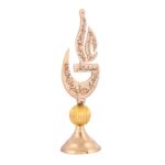 Decorative Ya Ali Showpiece – Brass Islamic Table Decor – 6.2 Inch – Religious Home Decoration Gift - Image 5