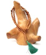 ADK Handicrafts Fragrant Sandalwood Prayer Beads Islam-Masbaha Rosary Chandan Tasbih Mala 100 Beads (99+1), Natural Wood Beads-Tasbeeh Counter-Zikr Beads-Dhikr Muslim-Tasbih-Misbaha-Subha-Sibha 6MM - Image 3