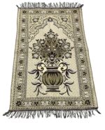 KETOSTICS Cotton Musallah Janamaz Mat 4 x 2 Feet - Islamic Prayer Mat for Muslims - Soft Meditation/Asan/Multipurpose Rug Travel Namaz Mat for Men & Women, 27 x 44 Inches. - Image 5