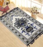 KETOSTICS Cotton Musallah Janamaz Mat 4 x 2 Feet - Islamic Prayer Mat for Muslims - Soft Meditation/Asan/Multipurpose Rug Travel Namaz Mat for Men & Women, 27 x 44 Inches. - Image 6