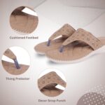 TRASE Orthopedic Footwear For Women | Ortho Slippers | Comfortable And Stylish Slippers For Woman | Soft Laser-cut Design | Cushion Footbed Women Slippers - Image 3