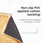 Combo of 2 Janamaz Velvet Prayer Mat | 1 Kid + 1 Adult (Pack of 2) | Soft Thick Islamic Prayer Rug Set for Children & Grown Ups | Premium Namaz Mat for Home, Ramdan, Hajj and Umrah (Golden) - Image 5