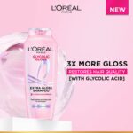 L'Oreal Paris Glycolic Gloss Shine Boosting Shampoo, Powered By 3% Glycolic Acid, For Dull Hair, Restores Hair Quality Gives 3X More Gloss, 200Ml - Image 3