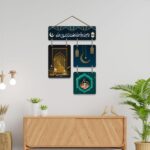 Decor Smart Islamic Shahada Kalima Wooden Wall Hanging | Moon Mosque Design | Ramadan Eid Decor | Muslim Spiritual Wall Art | Decorative Handcrafted Artwork | Wall Art for Decoration (DWA_6519) - Image 3