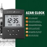 Azan Clock, Automatic Worldwide Digital Azan Prayer Sounds Muslim Prayer Clock for USA Home Decor - Image 3