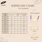 TRASE Women Soft Ortho Flats Sandal | Footwear For Woman Stylish Slippers, Orthopedic Slippers For Woman, Comfortable Women Slipper, Trendy V-strap Fancy Design Ladies Chappal For Daily Use - Image 5