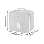 CALANDIS™ Portable Medicine Storage Bag Empty First Aid Box for Emergency Outdoor Home purple and L | Kits & Bags | First Aid | Health Care - Image 5