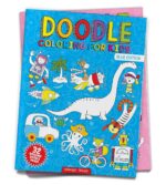Doodle Coloring For Kids - Blue Edition - Image 3