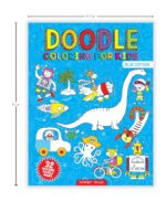 Doodle Coloring For Kids - Blue Edition - Image 5