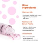 Foxtale Oil-Balancing Gel Moisturizer with Niacinamide, Azelaic Acid Pearls & Cica, 8hr Shine-Free Hydration, Lightweight, Sebum Control, For Oily & Acne-Prone Skin, 50 ml | For Men & Women - Image 4