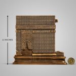 SILAII Mecca Kaaba Sculpture – Handmade Islamic Home Decor Showpiece | 6 Inch | Antique Bronze | Ideal for Gifting & Display - Image 3