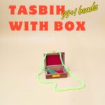 Tasbeeh Islamic Chanting Prayer Counter Tasbih For Muslim Ramadan Gift - 99+1 Beads With Wooden Box COMBO PACK, Perfect Islamic Gift - Image 4