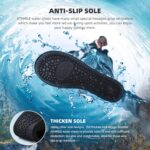 ATHMILE Water Shoes for Women Men Barefoot Quick-Dry Aqua Socks for Beach Swim Pool River Yoga Lake Surf Sport Shoes Cruise Essentials Swimming Size - Image 7