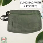SRZ Two Pocket Multipurpose Silng Bag Travel Pouch Small Tool Bag Electrician (2 Way Belt) + 1 Shoe Bag - Image 6