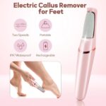 Callus remover for feet dead skin remover pedicure tools Callus Remover Hard and Dead Skin Remover Electric Foot Callus Remover Rechargeable Pedicure Tool. - Image 3
