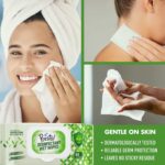 Amazon Brand - Presto! Disinfectant Wet Wipes With Lid | 240 Count | (80 Counts x Pack of 3) | Germ Protection for Skin and Surface - Image 4