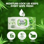 Amazon Brand - Presto! Disinfectant Wet Wipes With Lid | 240 Count | (80 Counts x Pack of 3) | Germ Protection for Skin and Surface - Image 5