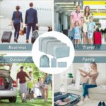 Packing Cubes 7 Set Travel Organizer Cubes for Suitcases Lightweight Luggage Packing Orginzers for Travel Acessories (Blue) - Image 6