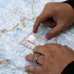 Map Ruler Mirror Scale Navigation Compass Scouts Survival Outdoor Camping Kits - Image 3