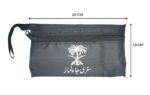 Portable Travel Prayer Mat, Nylon Waterproof Namaz Praying Rug with Carrying Pouch - Random Colour (Pack of - 1) - Image 3