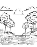 A Doodle Colouring Book of Magical Nature - A Joyful Art for Kids | Coloring Activity Book for Kids | Birthday Gifts for Kids, Boys & Girls, 5, 6, 7, 8 Years - Image 4