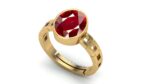 6.55 Carat Natural Certified Ruby Manik Panchdhatu Birthstone/Astrology/Rashi Ratan Adjustable Ring for Men & Women - Image 3