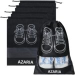 Azaria Shoe Bag for Travel & Storage 10Pcs Shoe Bags Pouches Travel | Shoe Cover for Travelling | Travel Organizer for Women & Men | Shoes Cover Bag |Travel Accessories Shoe Organizer(10 pcs Shoe Bag) - Image 6